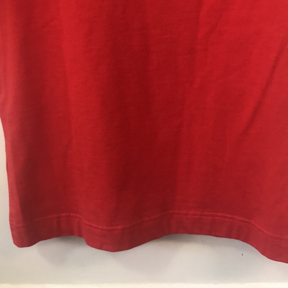 Vintage Daniel Hechter Red Tee shirt - Picture 6 of 7